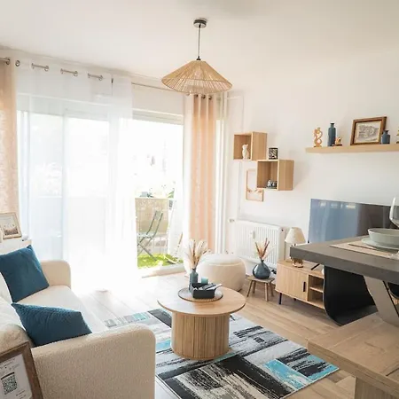Apartment L'azur - 4 Personnes - Wifi & Parking - Spacieux & Moderne - Europapark *