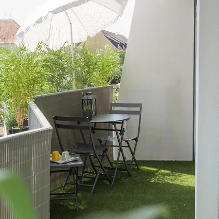 Apartment L'azur - 4 Personnes - Wifi & Parking - Spacieux & Moderne - Europapark Erstein