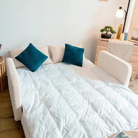 L'azur - 4 Personnes - Wifi & Parking - Spacieux & Moderne - Europapark * Erstein